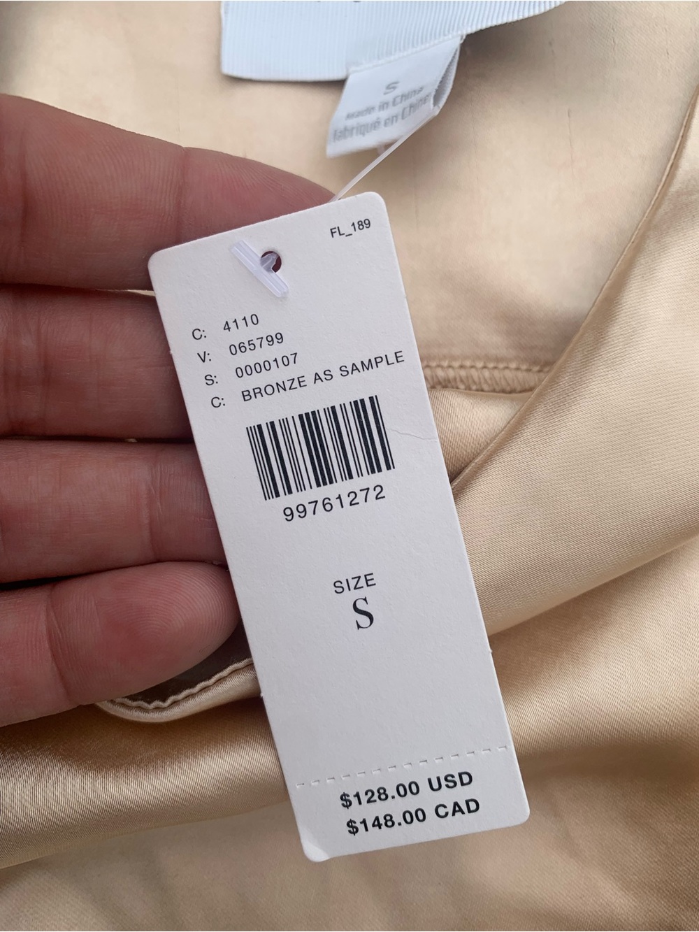 New Anthropologie Mare Mare Silk Tie-Front Sleeveless Top Small - Picture 4 of 6